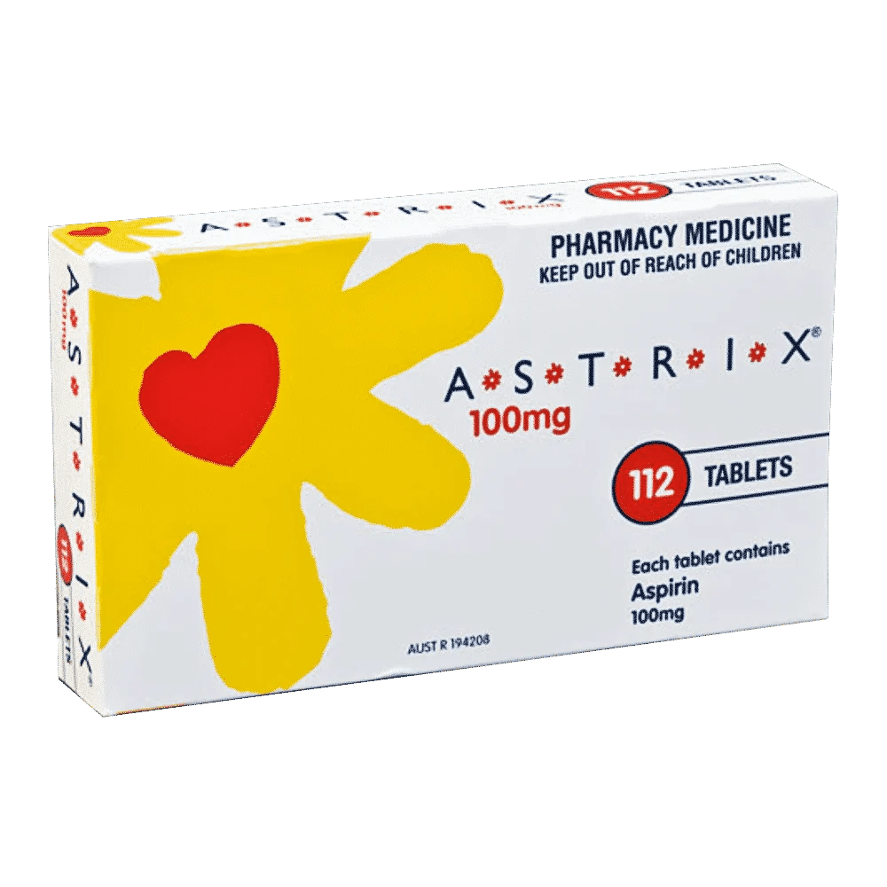 Astrix Aspirin 100mg 112 Tablets Discount Chemist