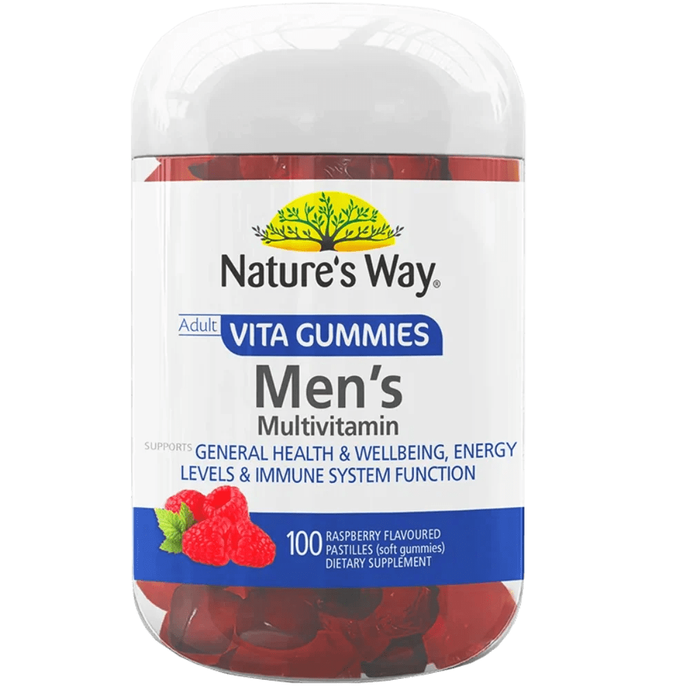 Nature's Way Adult Vita Gummies Men's Multivitamin 100 Pastilles