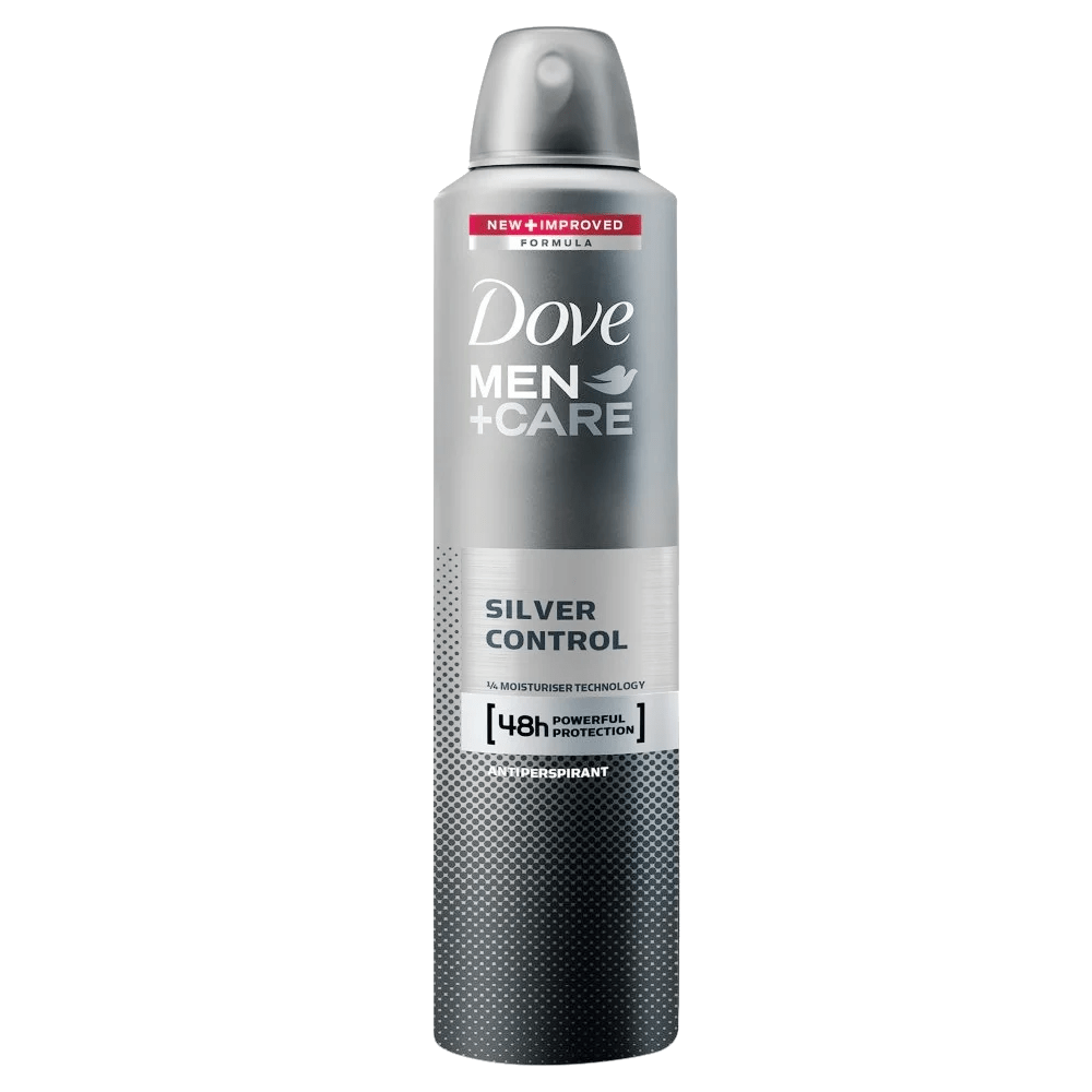 Dove Men+Care Silver Control AntiPerspirant Spray 150mL Discount Chemist