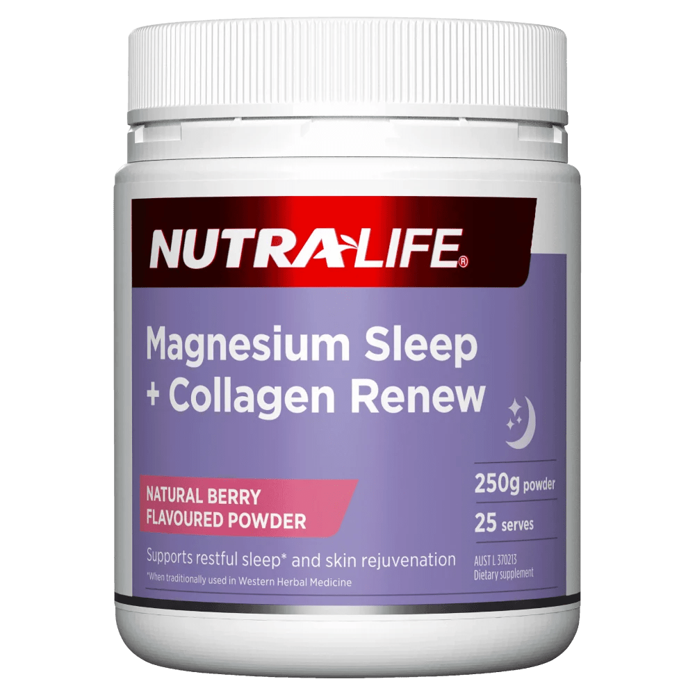 NutraLife Magnesium Sleep + Collagen Renew 250g Oral Powder Discount
