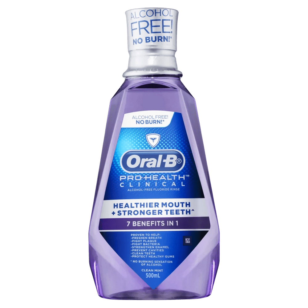 OralB ProHealth Clinical Mouthrinse 500mL Discount Chemist
