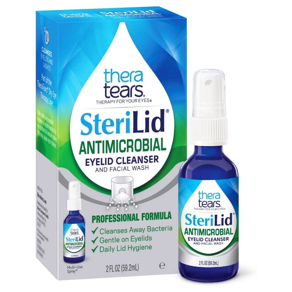 TheraTears SteriLid Antimicrobial Eyelid Cleanser and Facial Wash 59