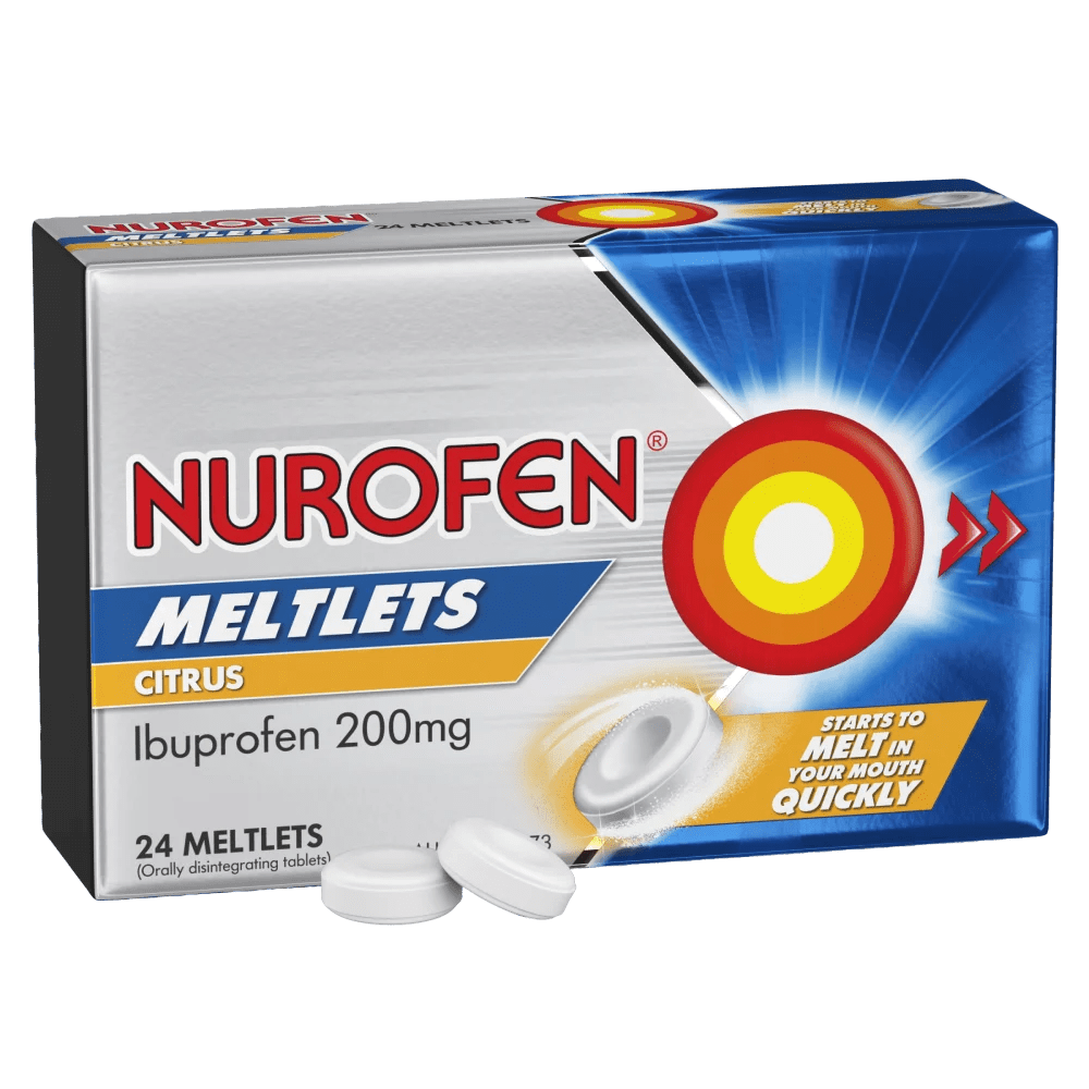 Nurofen 24 Meltlets Citrus Discount Chemist