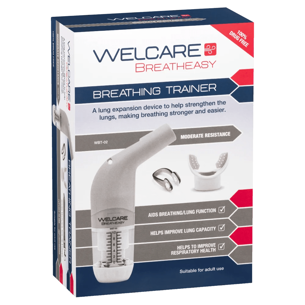 Welcare BreathEasy Breathing Trainer Moderate Resistance Discount