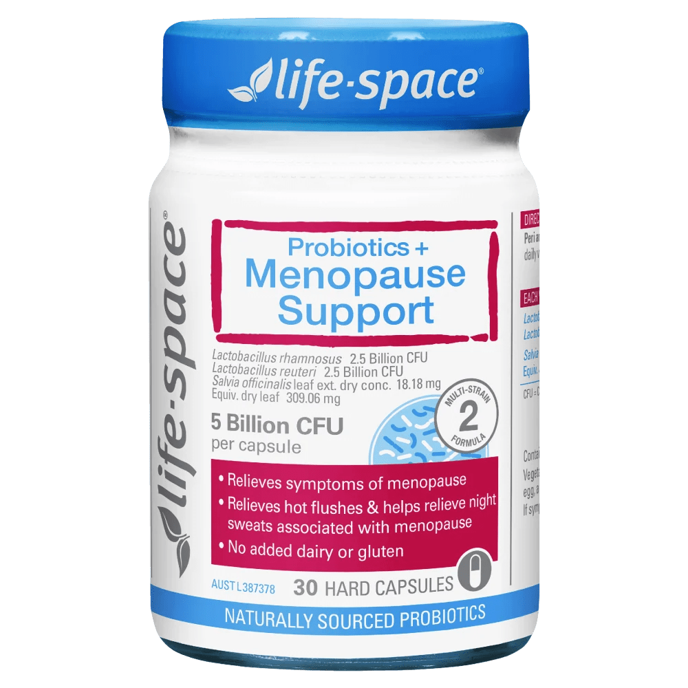 Life Space Probiotics + Menopause Support 30 Capsules Discount Chemist