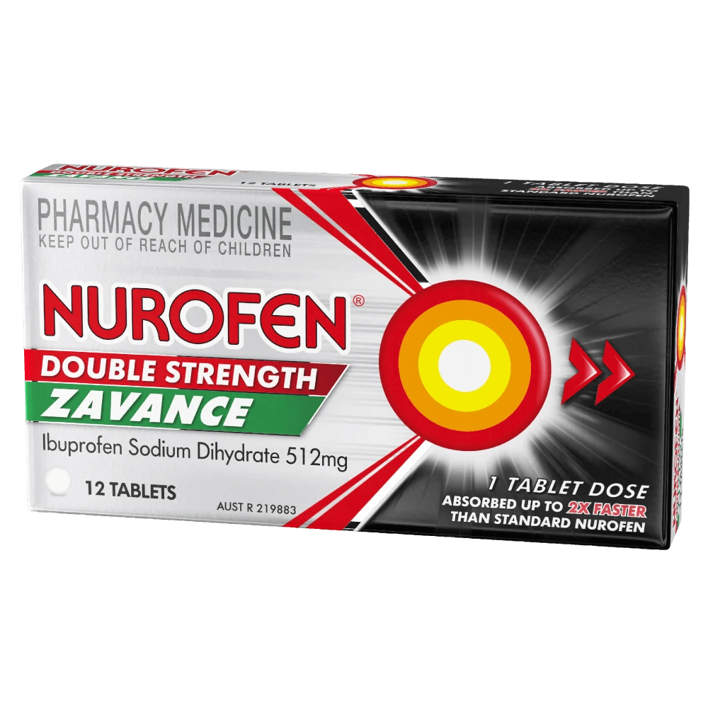 Nurofen Double Strength Zavance 12 Tablets Discount Chemist