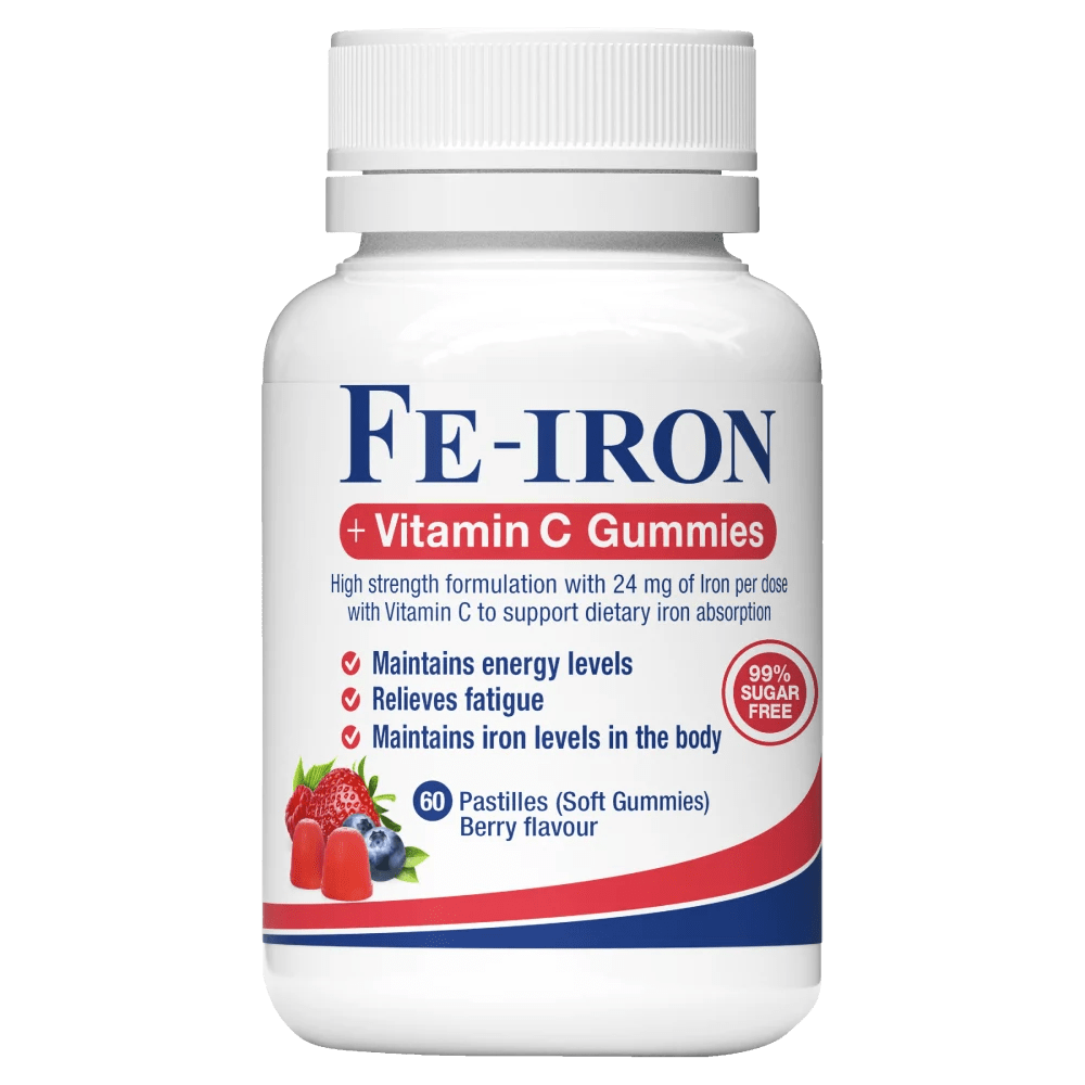 FEIRON + Vitamin C Gummies 60 Pastilles Discount Chemist