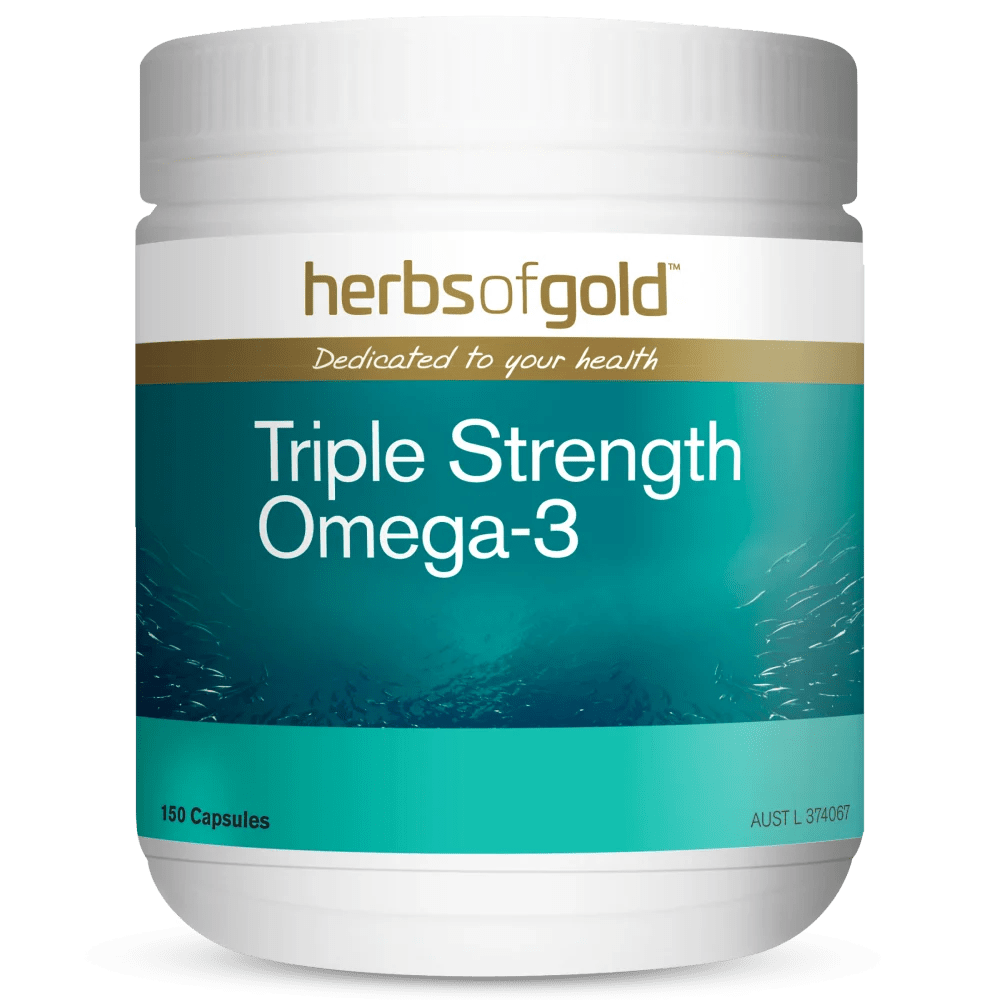 Herbs of Gold Triple Strength Omega3 150 Capsules Discount Chemist