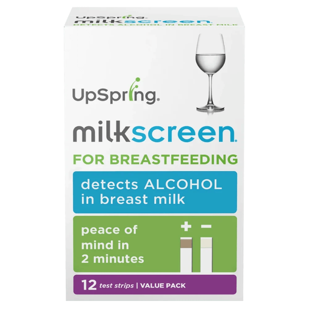 UpSpring Milkscreen Test for Alcohol in Breast Milk 12 Test Strips