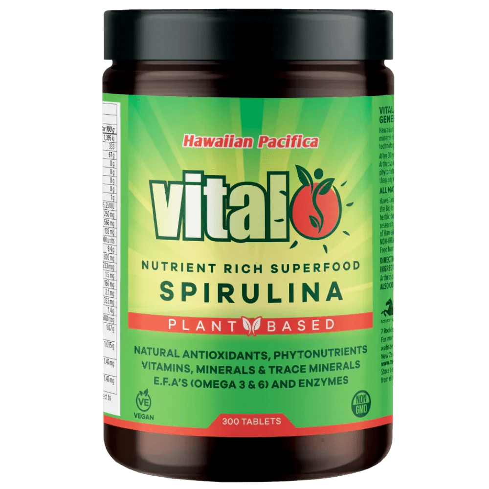 Vital Hawaiian Pacifica Spirulina 300 Tablets Discount Chemist
