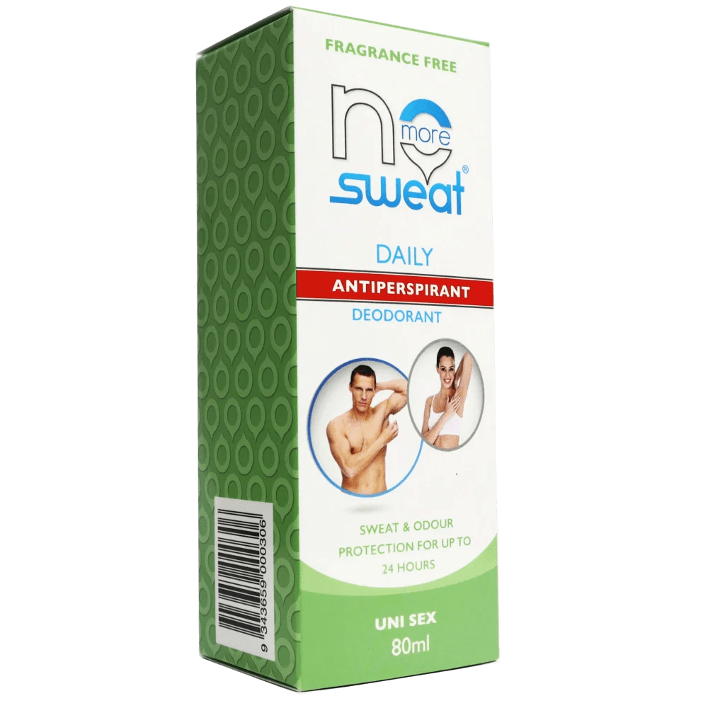 No More Sweat Daily Antiperspirant Deodorant 80mL Discount Chemist
