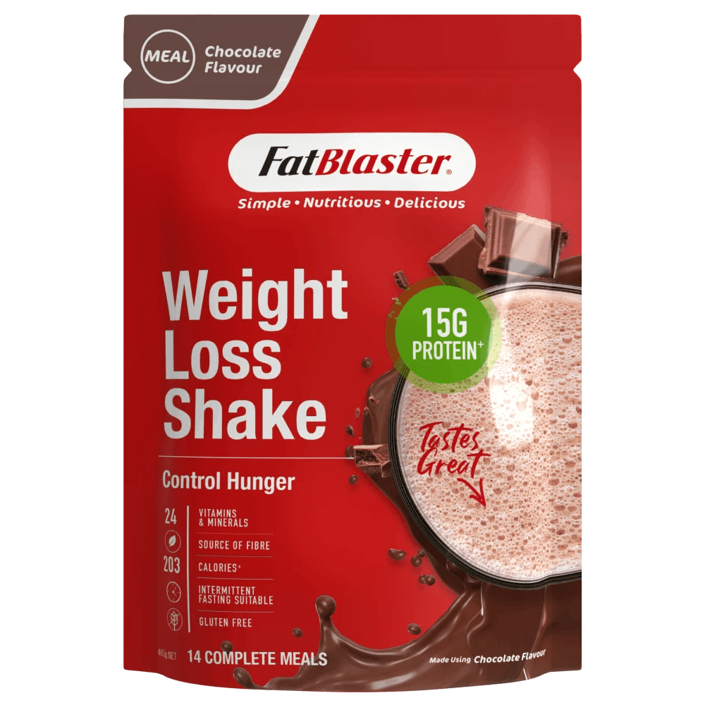 FatBlaster Weight Loss Shake 465g Chocolate Flavour Discount Chemist