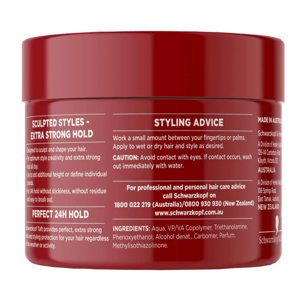 Schwarzkopf Taft Styling Gel Extra Strong Hold 250g Discount Chemist
