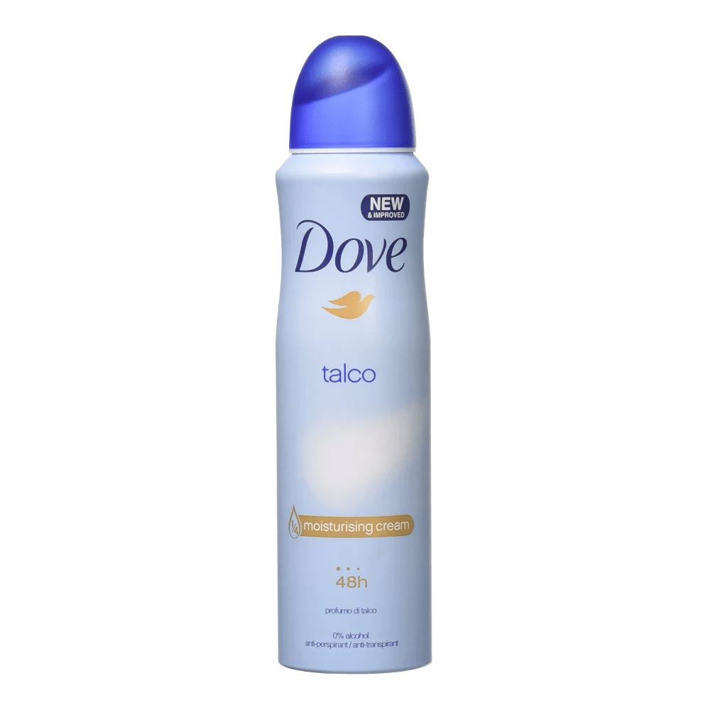 Dove Talco AntiPerspirant Deodorant Spray 150mL Discount Chemist
