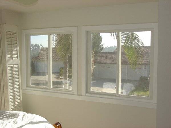 Vinyl Retrofit Sliding Window in San Diego California