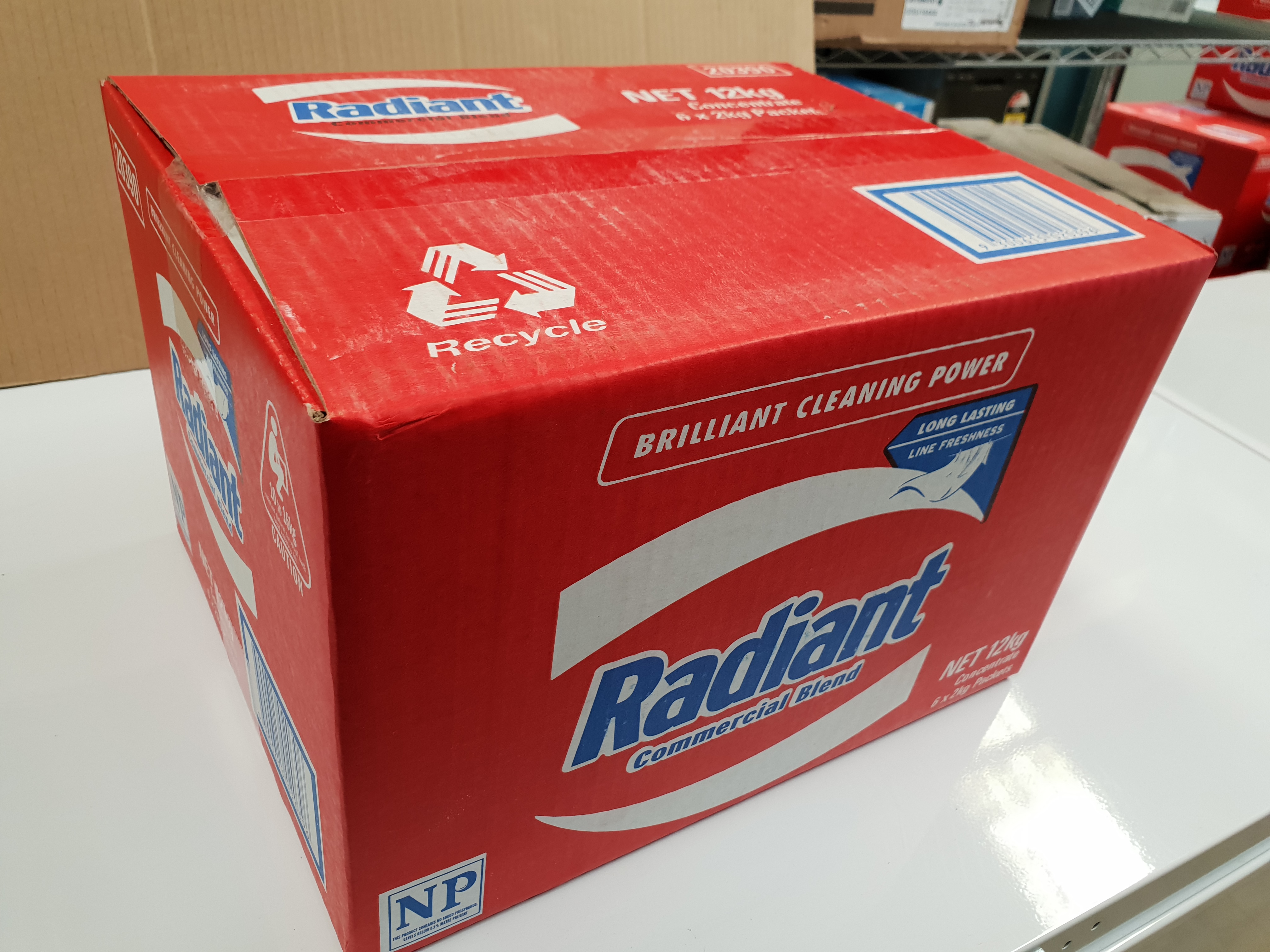 Radiant Washing Powder Commercial Blend 12 kg Discount Electrical