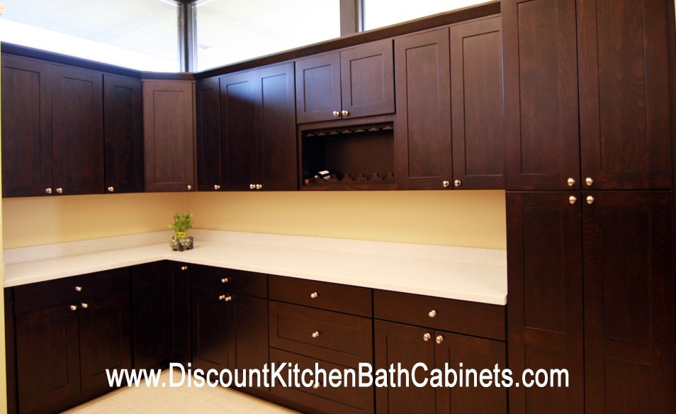 Espresso Shaker Walnut Kitchen G5 DKBCDiscount