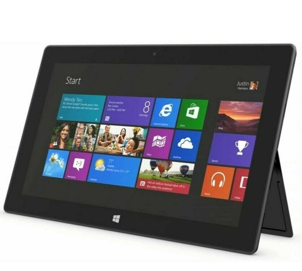 Microsoft Surface RT (Model 1516) Tablet 10.6Inch Nvidia Tegra 3 1