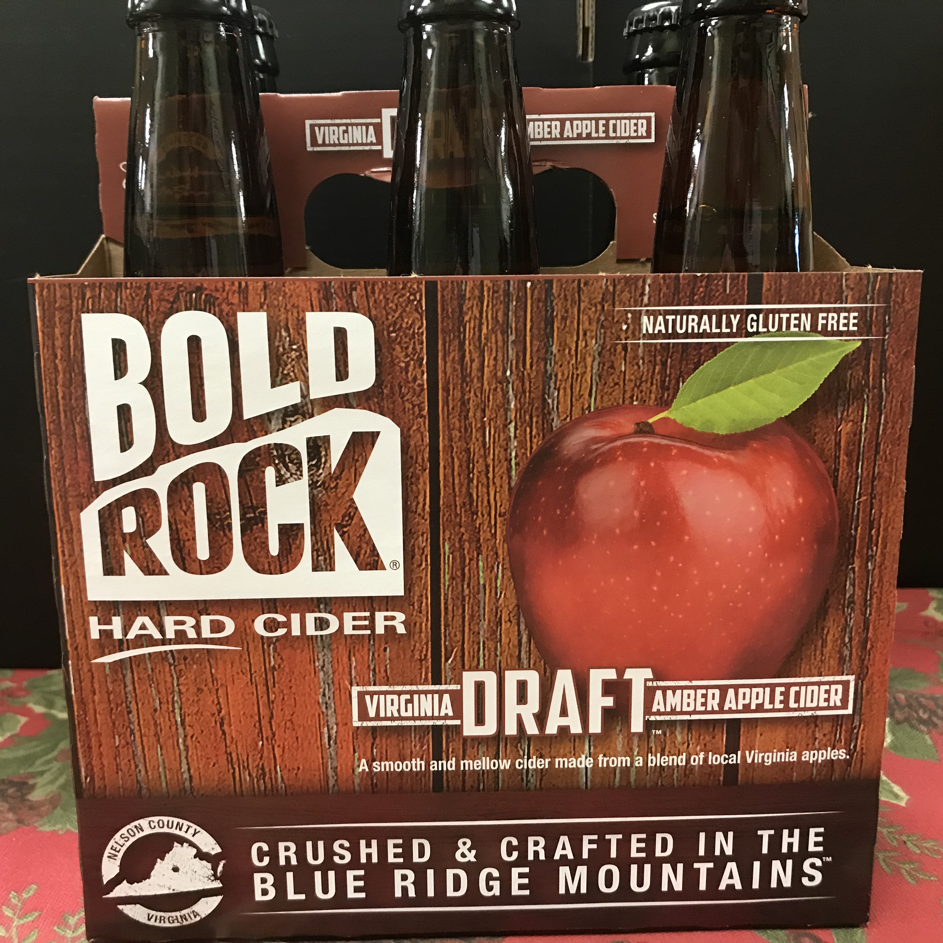 Bold Rock VA Draft Apple Hard Cider 6 x 12 bottles 11.99 Rio Hill