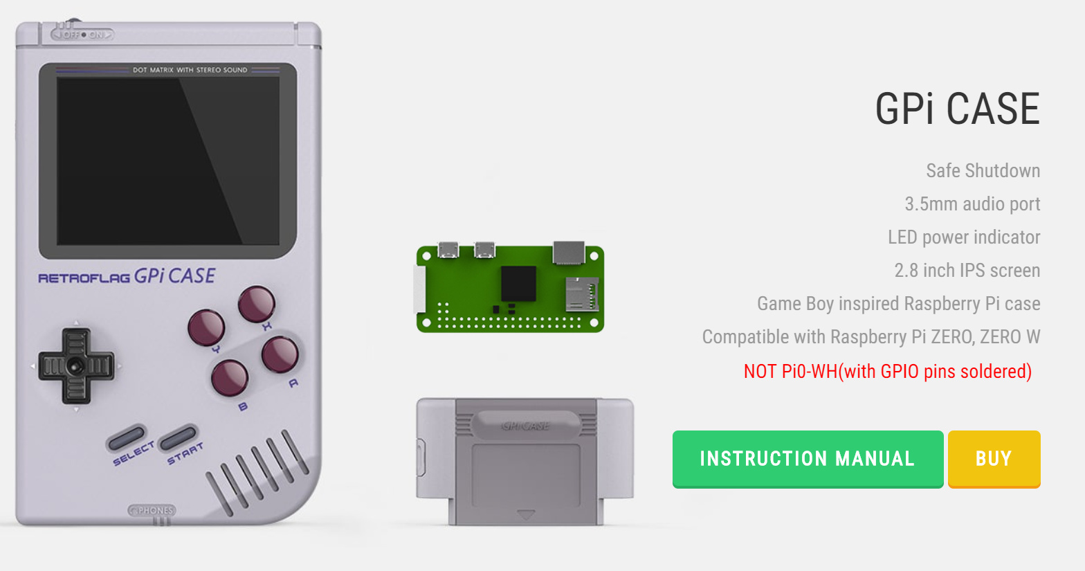 Retroflag GPi CASE 2 Raspberry Pi CM4用 blog.knak.jp