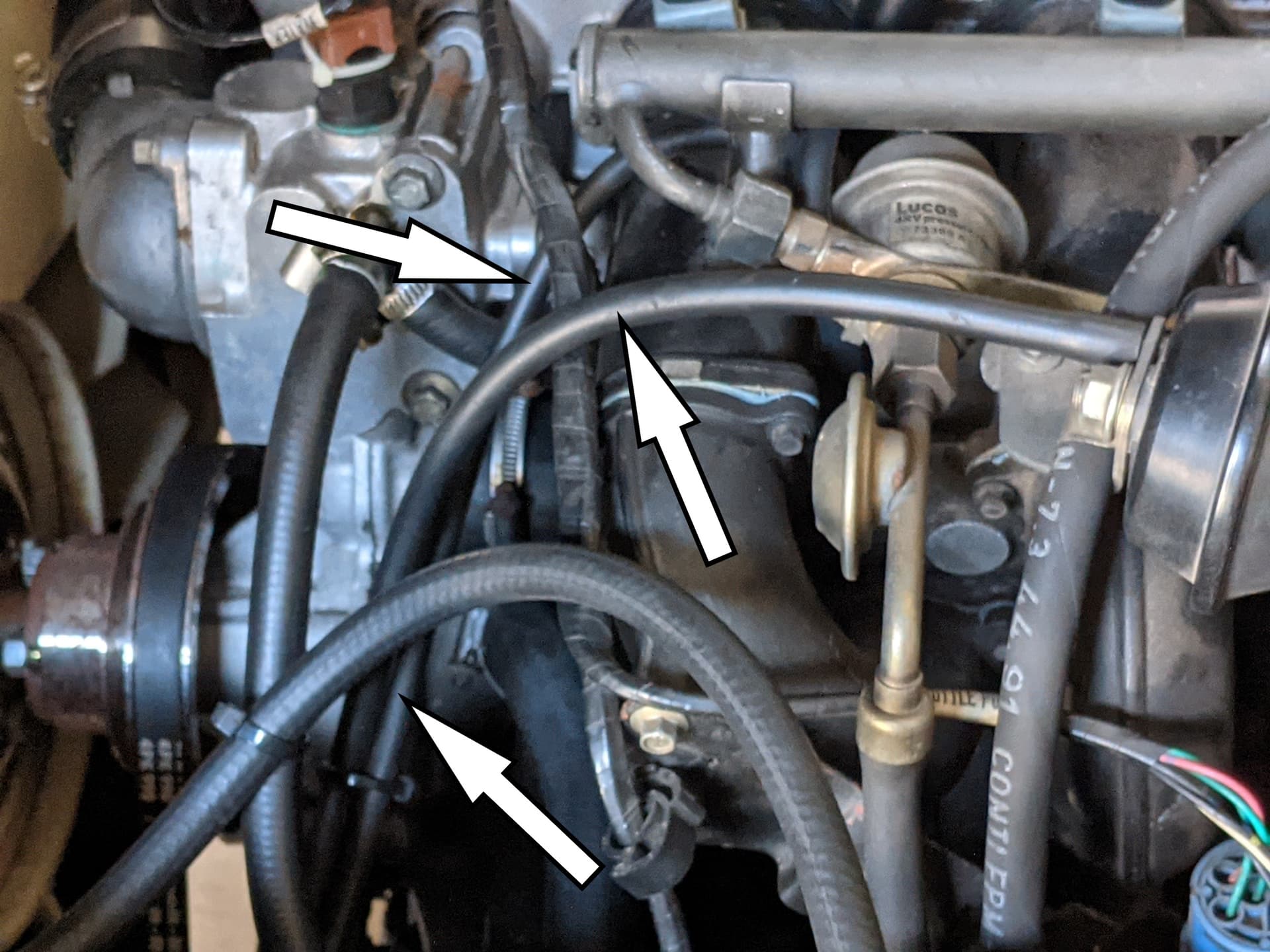 Vacuum hose on Throttle body XJ40 Jaglovers Forums