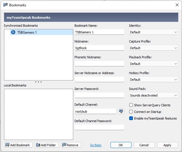 "Push To Talk" Feature Not Working TeamSpeak 3 Client TeamSpeak