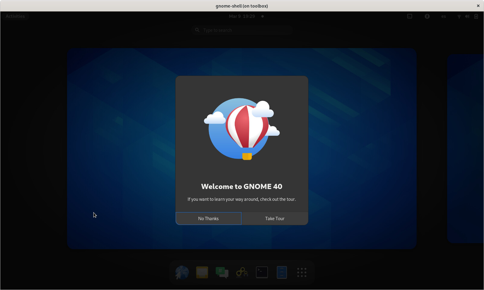 GNOME 40 login is to the activities/overview mode, how do you disable