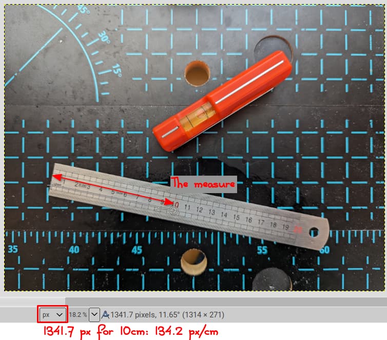 Measure distance using a reference Applications GNOME Discourse