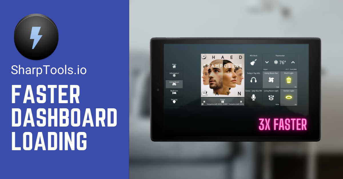 Release Faster Dashboard Loading Announcements SharpTools Community