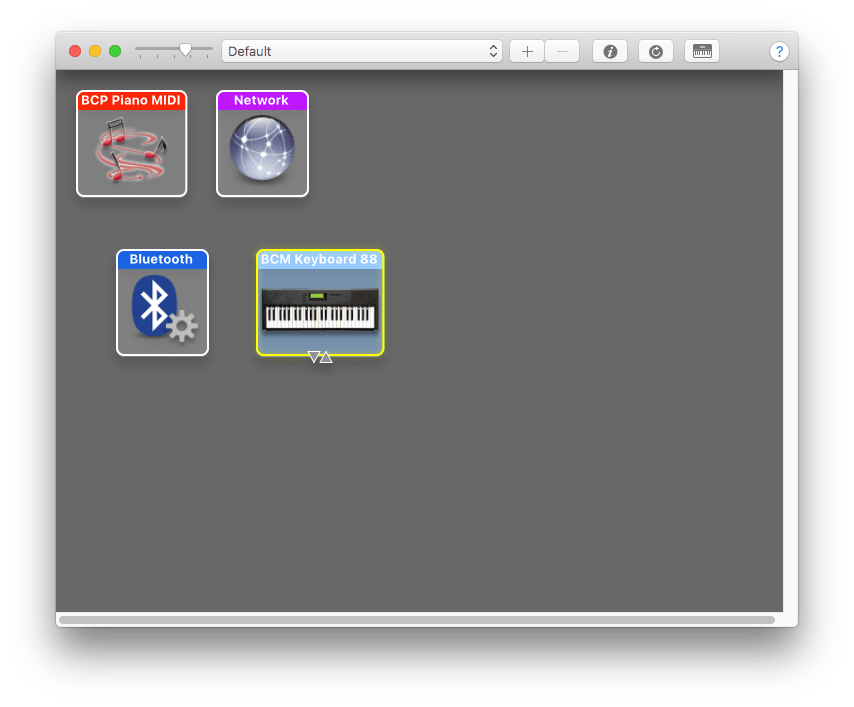 Connecting a Keyboard on OSX, MIDI Mac OS X Ardour