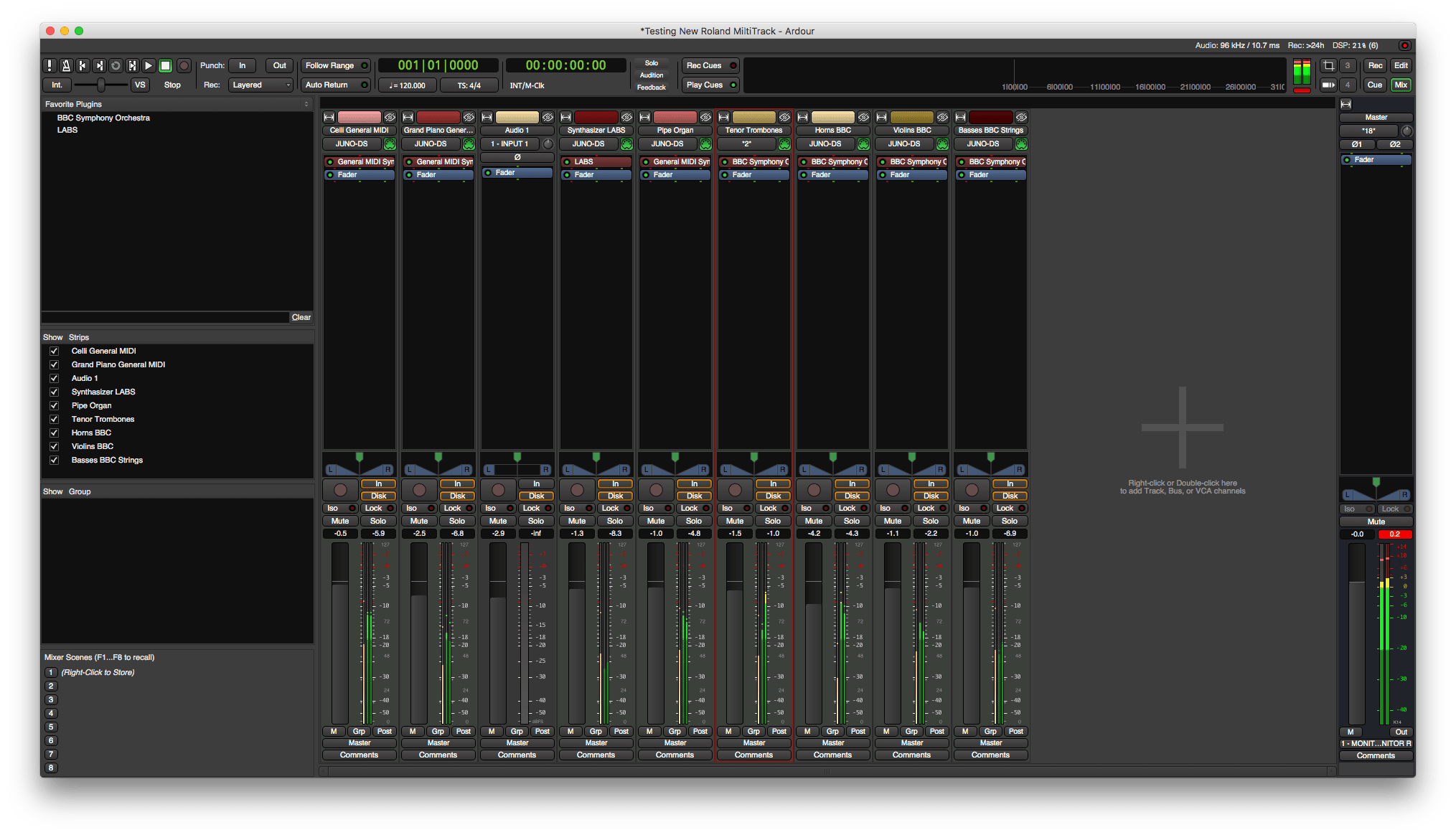 How can I sent a MIDI Keyboard to Multiple MIDI tracks at once How do