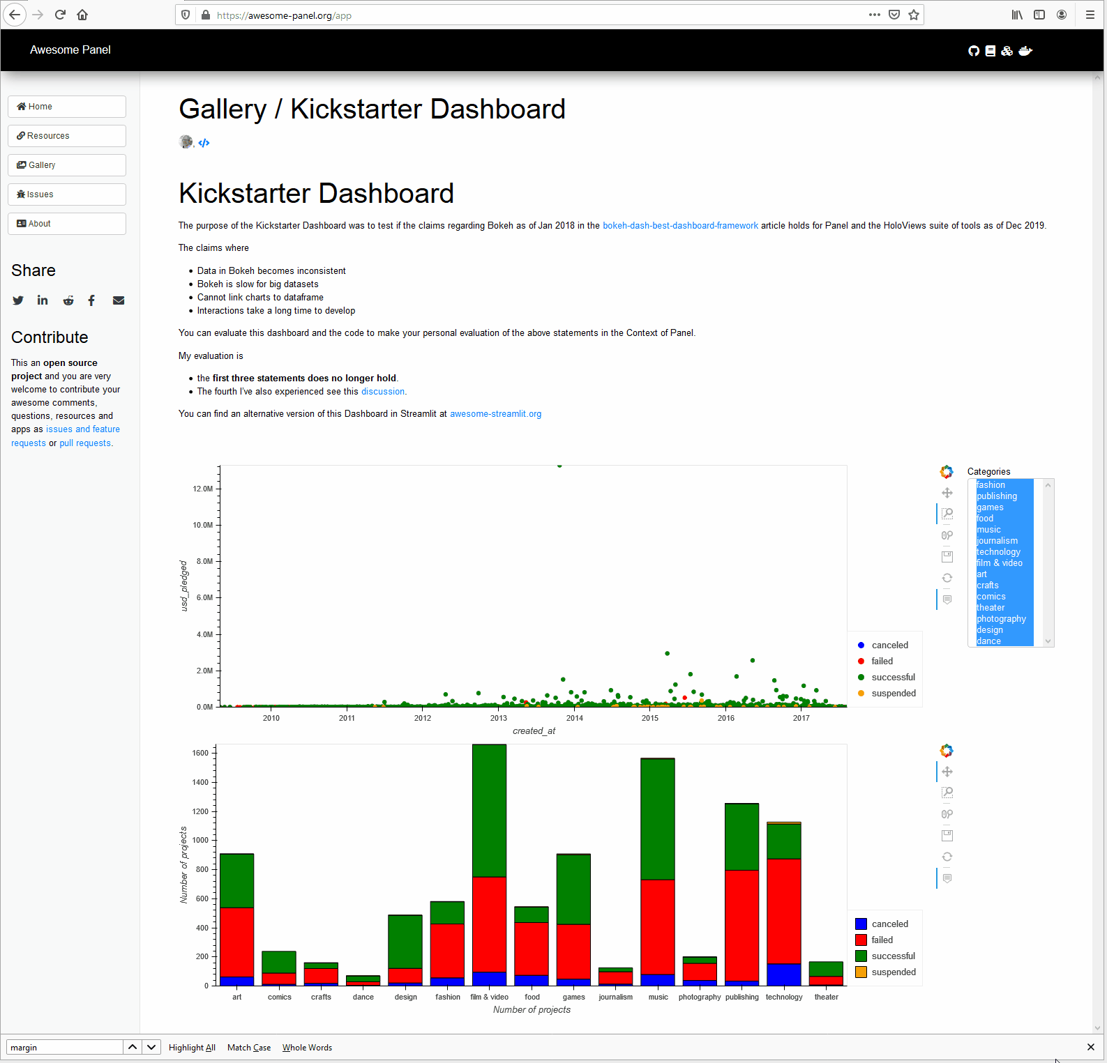 change log 21 by Marc Showcase HoloViz Discourse