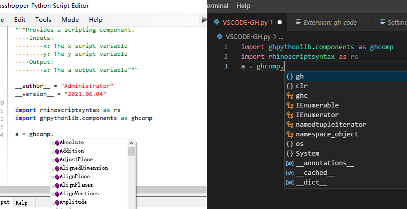 GHpython VScode McNeel Forum