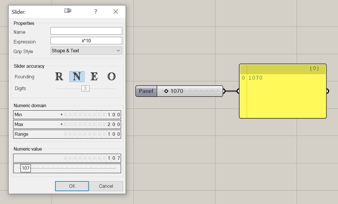 Integer Slider steps of 10 ShapeDiver McNeel Forum