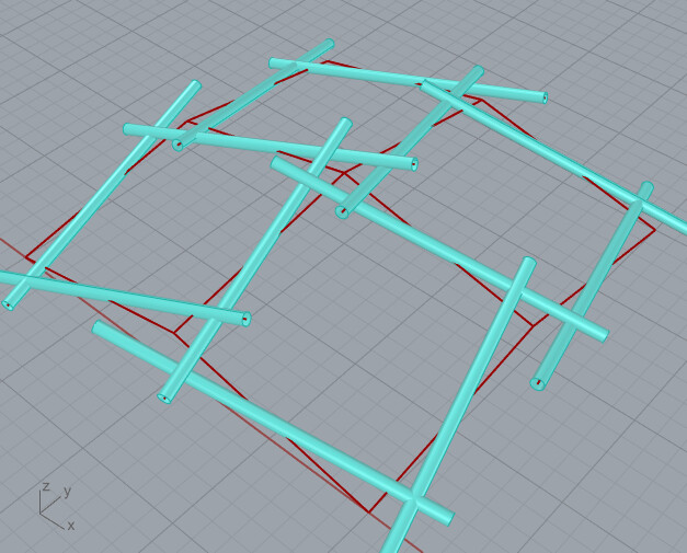 Geometry for simple reciprocal frames McNeel Forum