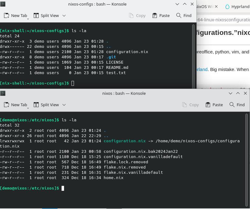 Using git to handle and manage `configuration.nix` Help NixOS Discourse