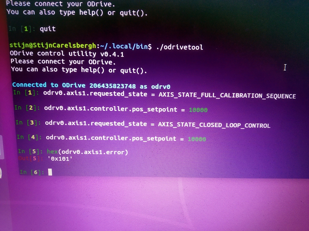 What does my error code mean? Support ODrive Community