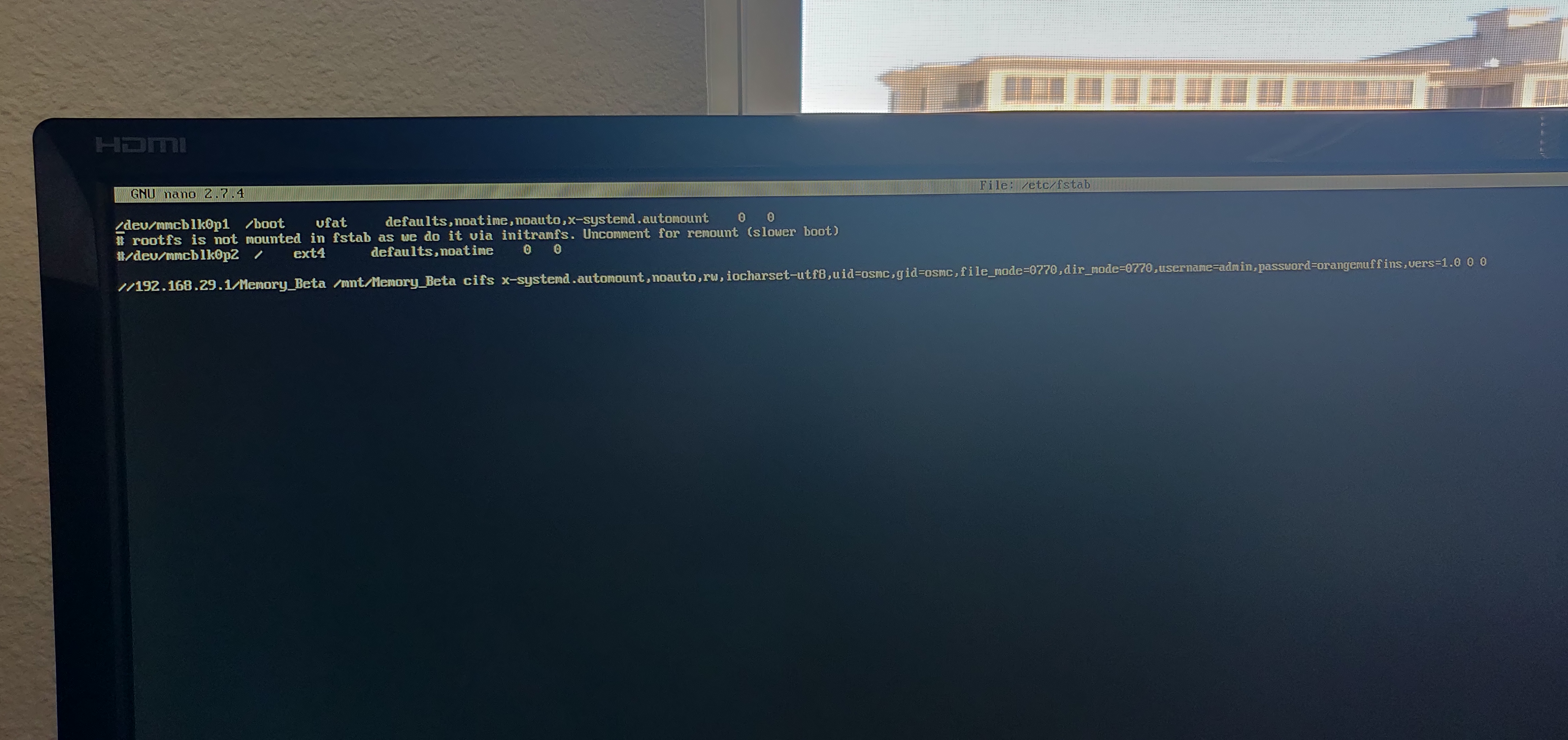Mounting Network Drive Raspberry Pi OSMC Forums