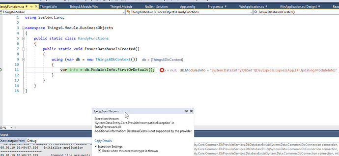 Things6 An XAF , EF Code First, SQLite Starter Project Blog