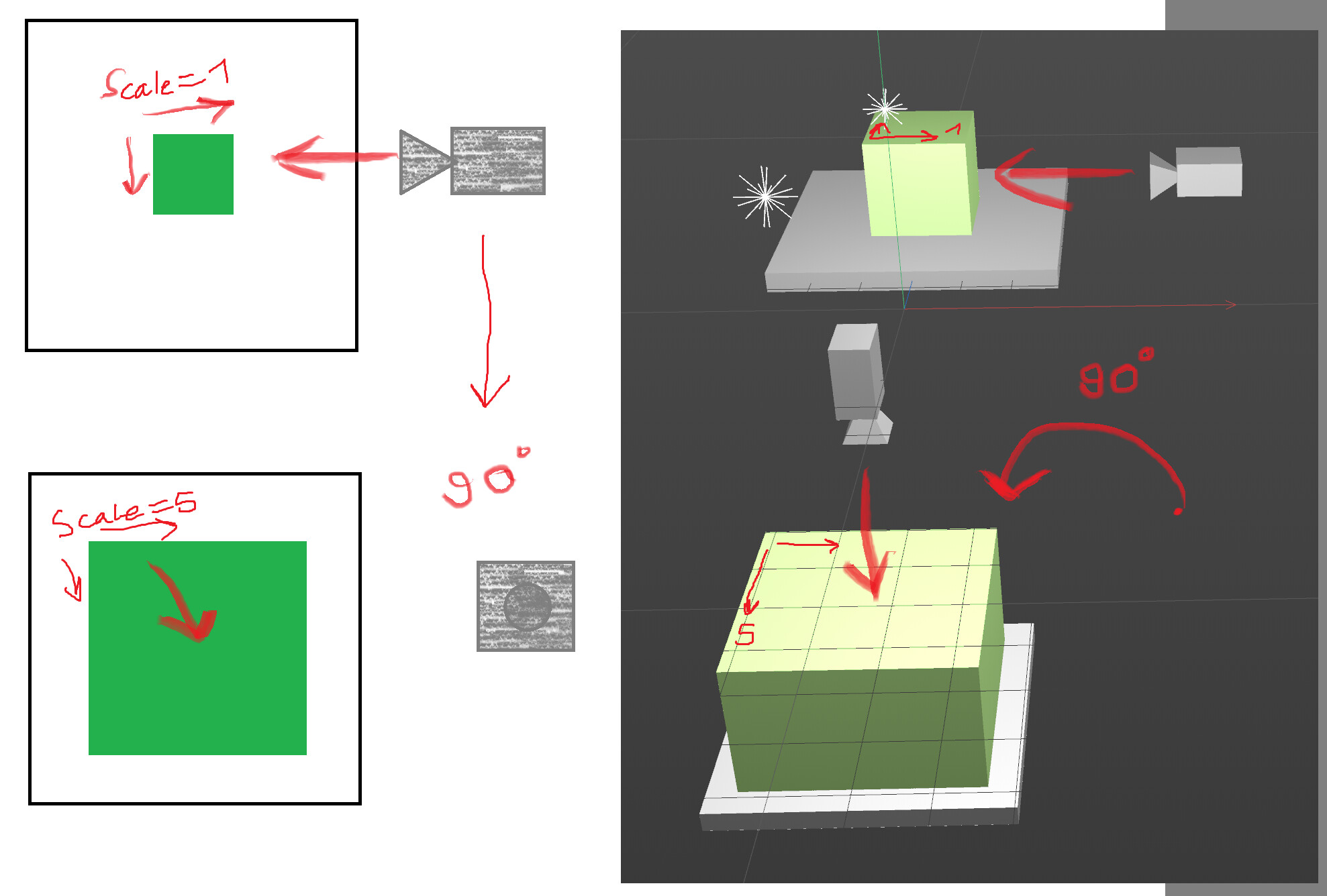 Get camera rotation and map it to a number range Questions three.js
