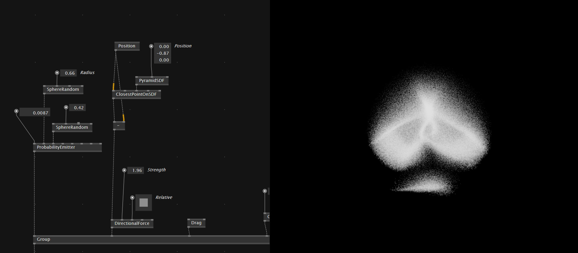 Setting force to each buffer element question Forum