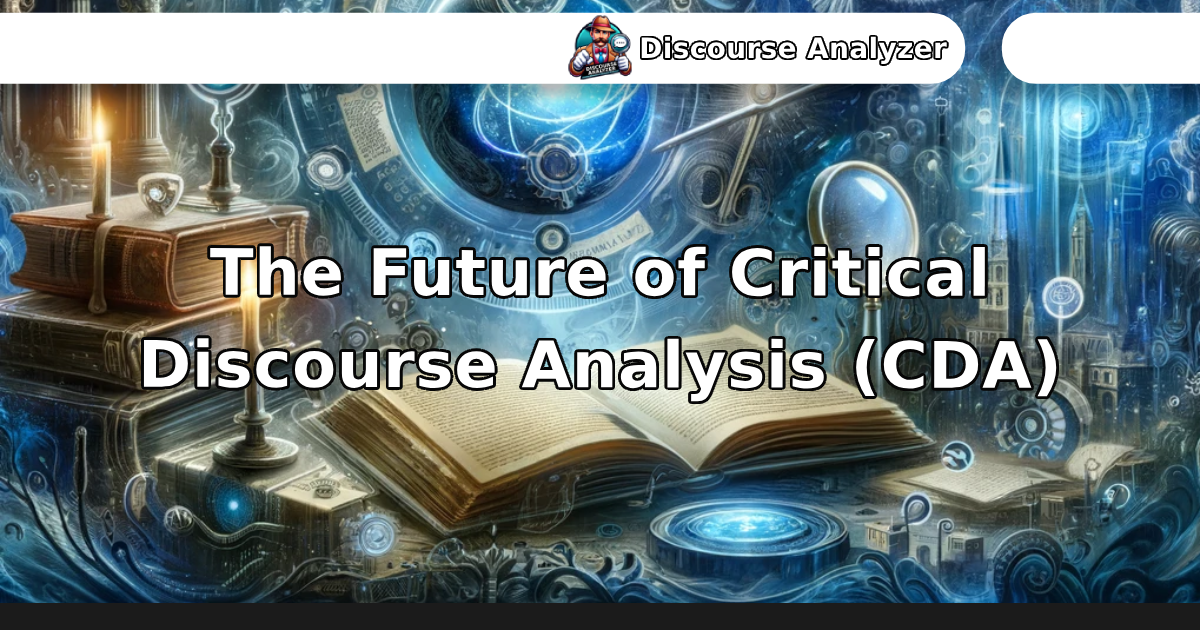 The Future of Critical Discourse Analysis (CDA) [Interactive Article