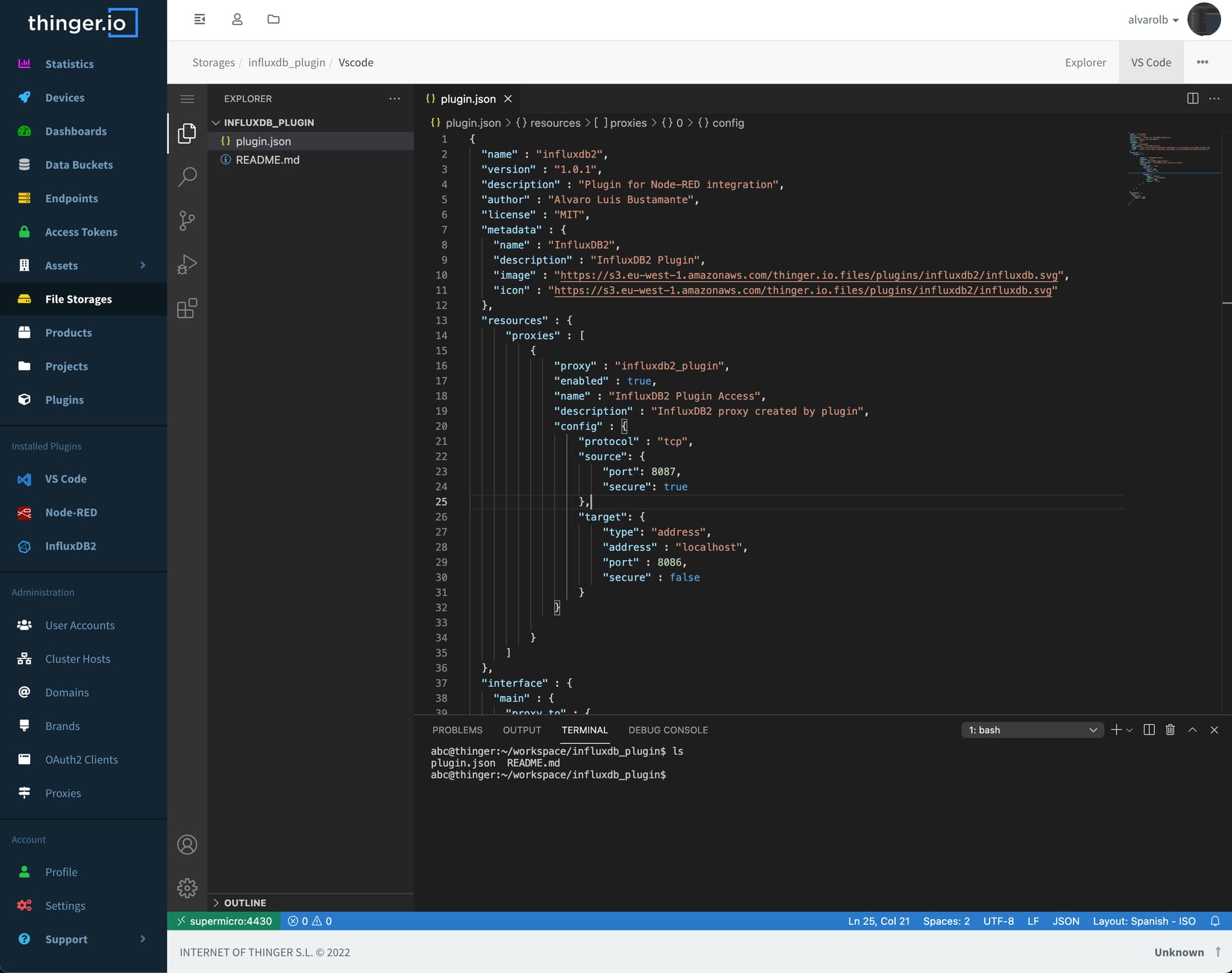 Platform Version 4.5.4 The of Thinger