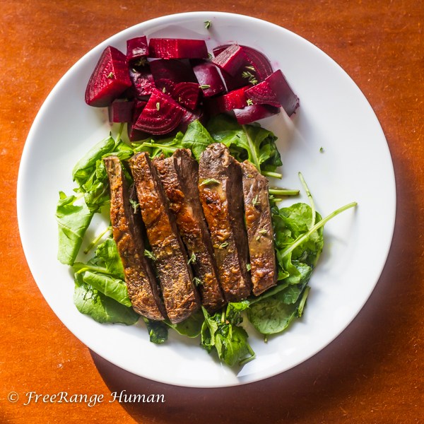 Beef Heart Confit With Sous Vide Beets Recipe