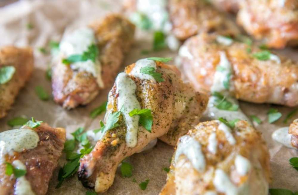 Garden Ranch Wings Recipe