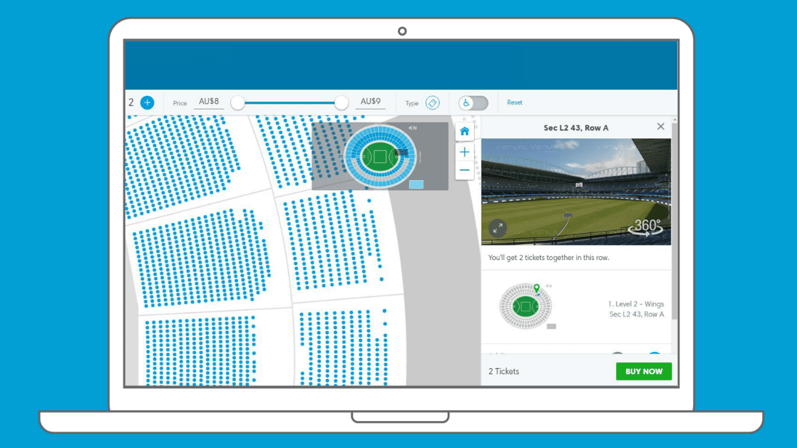 How to use the Interactive Seating Map on Ticketmaster Ticketmaster AU