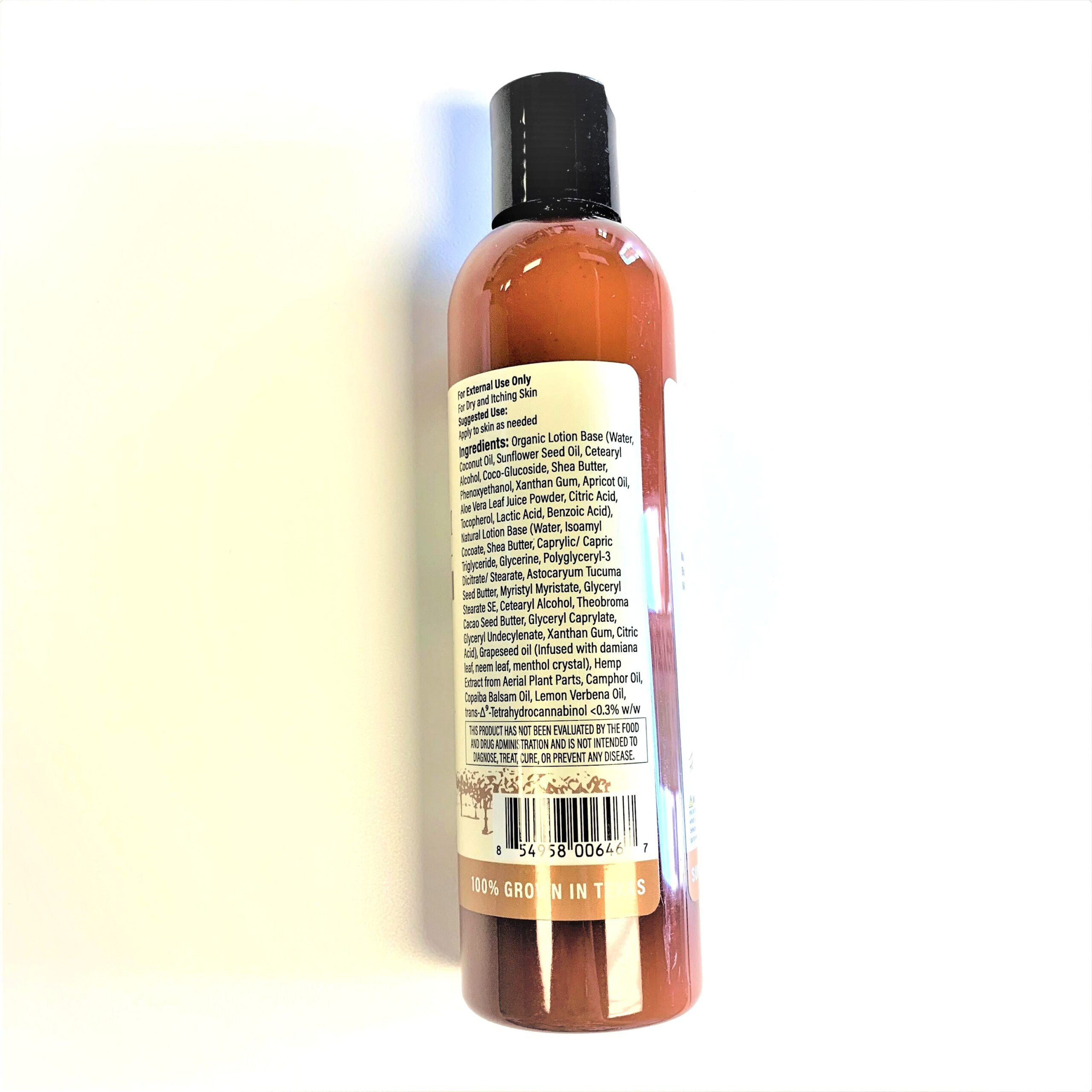 Bingham Texas Zen CBD Cooling Lotion, Full Spectrum 1000mg