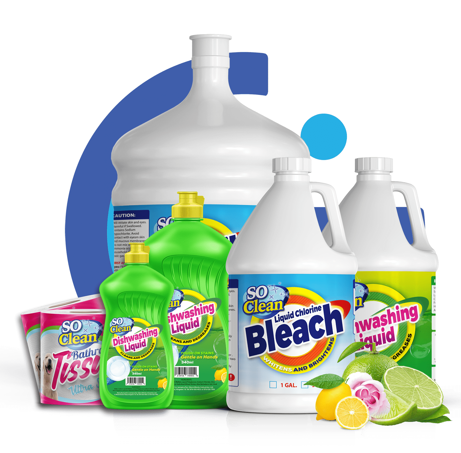 So Clean Product Labels DMA