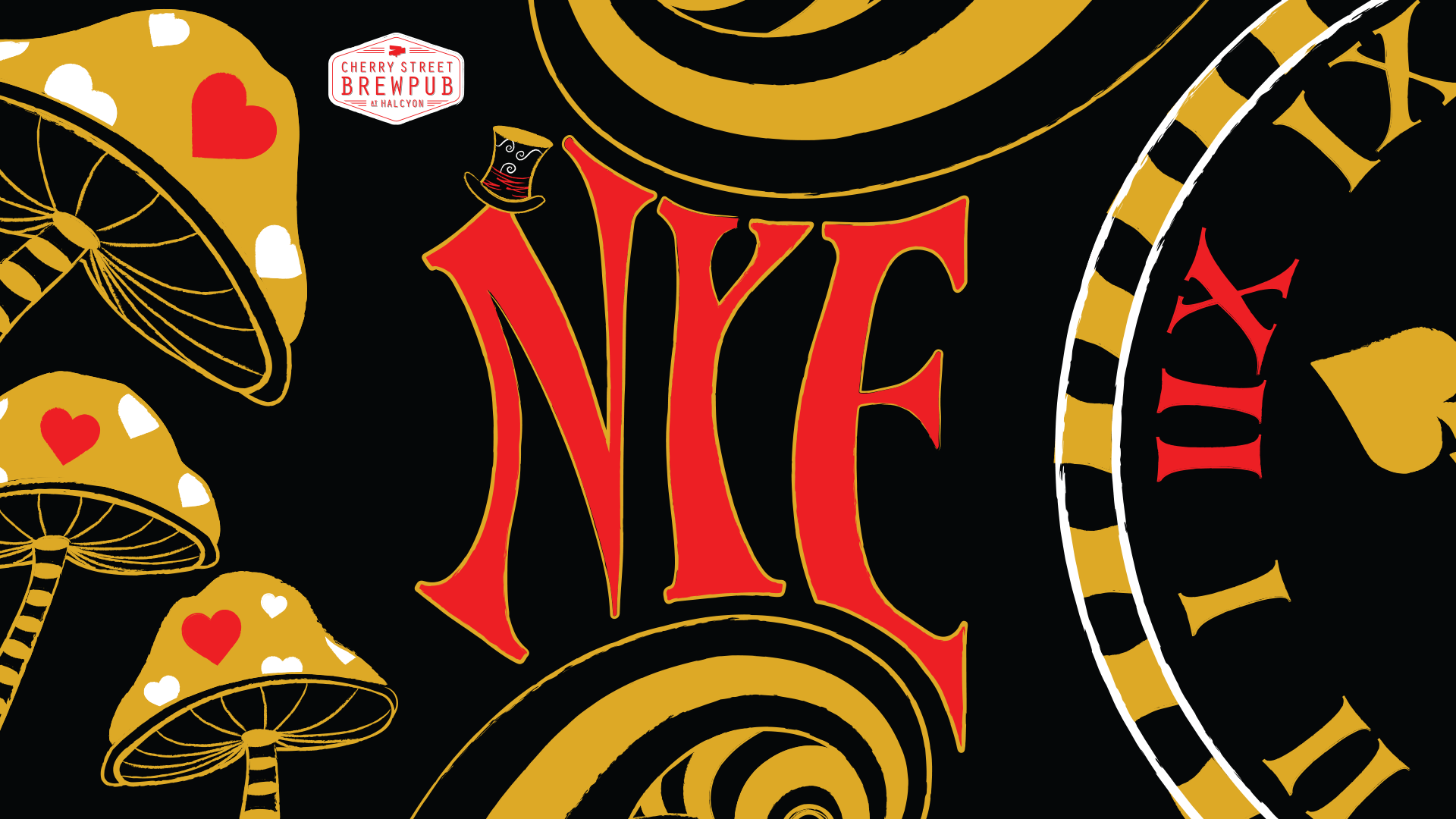 NYE Down the Rabbit Hole to 2023 Party Discover Forsyth County