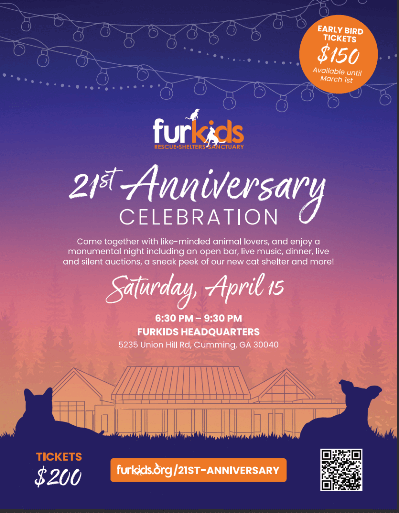 FurKids 21st Anniversary Celebration Discover Forsyth County